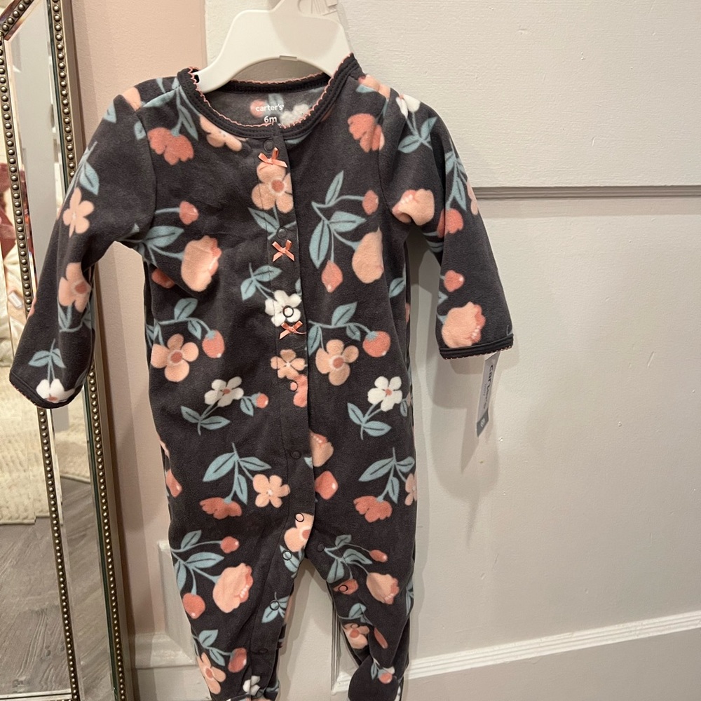 Carters fleece button up